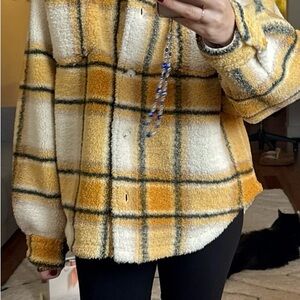 Bandier x Sincerely Jules Sherpa Jacket – Size S/P – Rare Collab